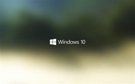 Wallpaper Windows 10 Logo Operating System Hd