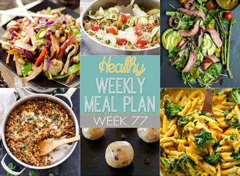 Healthy Meal Plan Week 77 With Salt And Wit