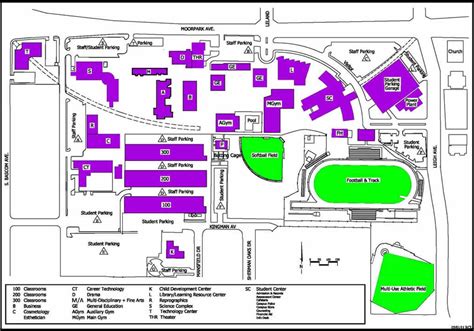 Sac City College Campus Map Map