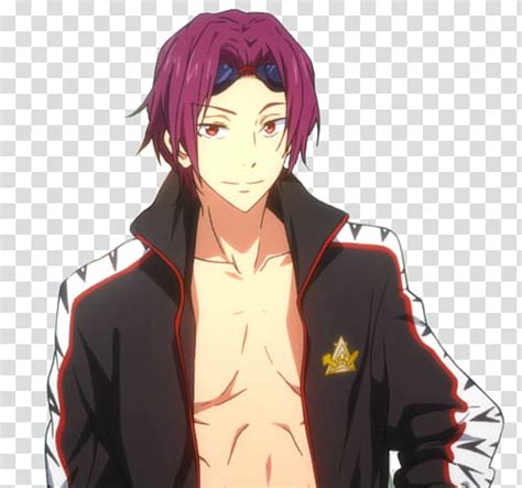 Rin Matsuoka Anime Character Transparent Background Png Clipart Hiclipart
