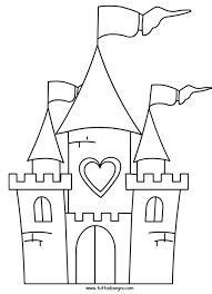 Imagenes De Castillos De Princesas Para Colorear Páginas Colorear