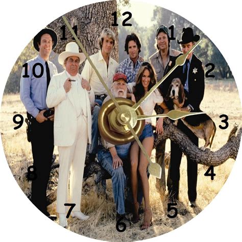 New Dukes Of Hazzard Cast Cd Clock Ebay