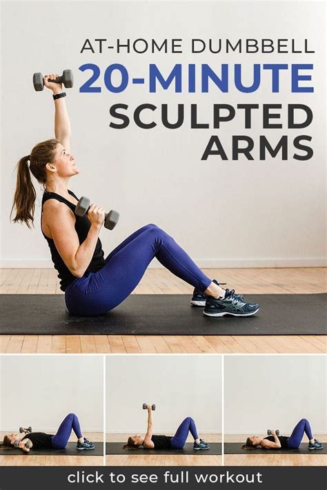 6 Best Exercises For Toned Arms At Home Exercise Workout Arm Workout