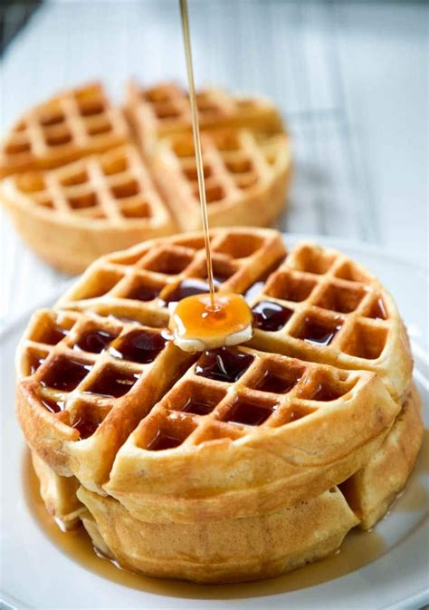 We've collected ten of our healthy waffle recipes, sure to please anyone. Homemade Waffle Recipe! Made with simple ingredients ...