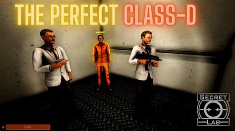 Scp Secret Laboratory The Perfect Class D Personnel Youtube