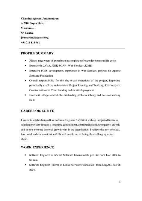 40 Work Experience Resume Template For Your Needs