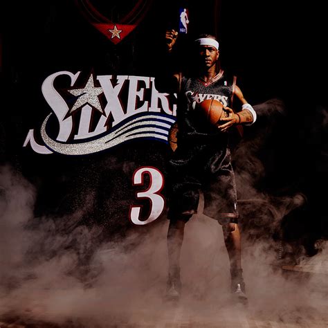 Allen Iverson Mitchell And Ness Enterbay Set