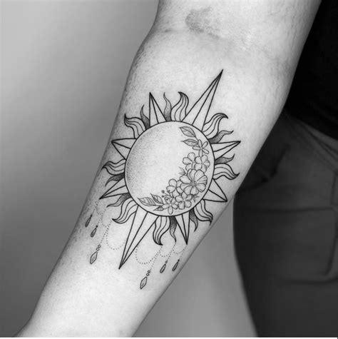 30 Amazing Sun Tattoo Designs To Brighten Your Mood The XO Factor