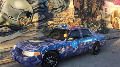 Graffiti Artist Gives Miami Police Car A Hip Wynwood Makeover Sun