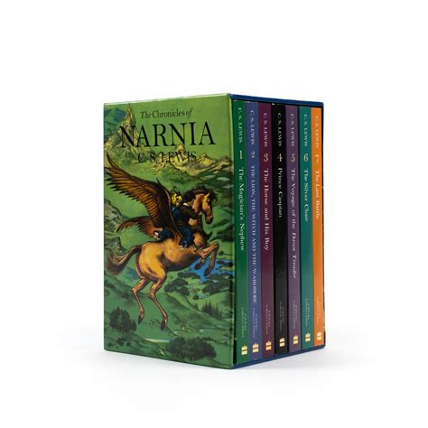 The Chronicles Of Narnia Full Color Box Set Collectors Edition Pap