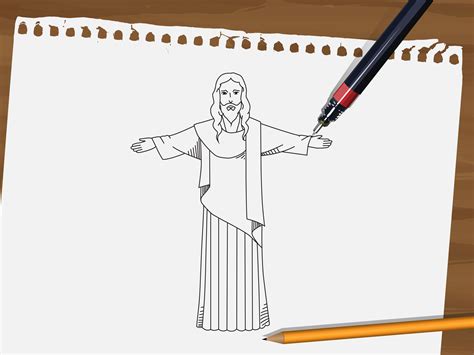 Top 56 Imagen Dibujos De Jesus A Lapiz Ecovermx