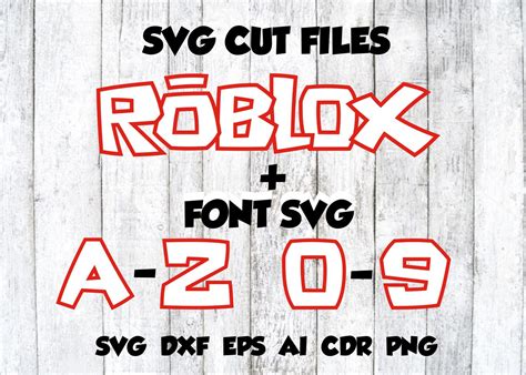 Roblox Letters Svg