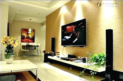 Living Room Simple Tv Wall Design | 1000 in 2020 | Lounge interiors