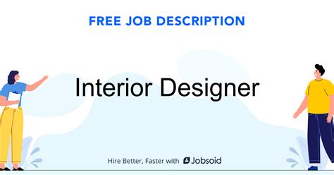 Interior Designer Job Description Jobsoid