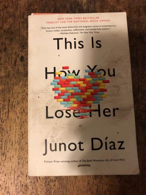 this is how you lose her by junot díaz 2013 paperback ebay