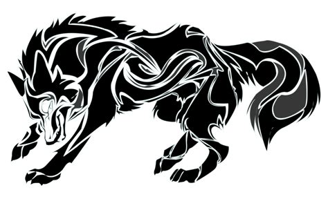 Tribal Wolf Art By Phoenixcreedwp On Deviantart