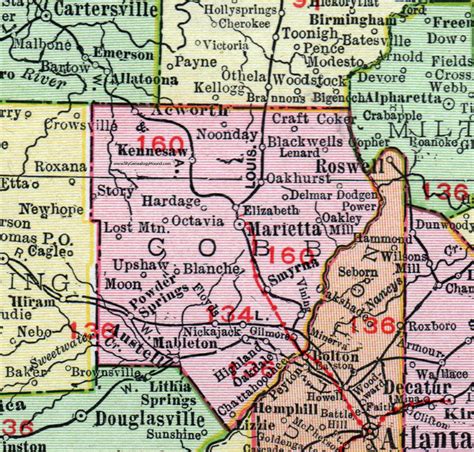 30 Map Cobb County Georgia Maps Online For You