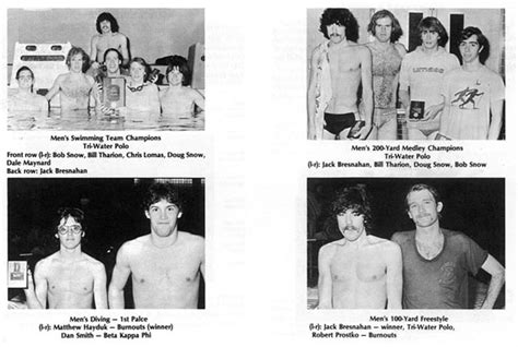1979 Mens Swim Meet Recreation And Wellbeing