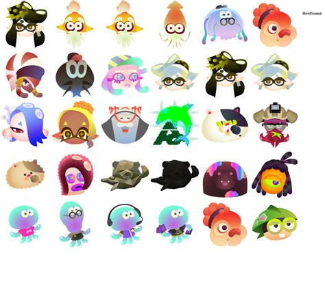 The Spriters Resource Full Sheet View Splatoon 3 Dialogue Icons