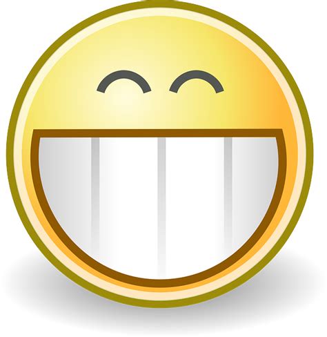 Grin Smile Laugh · Free Vector Graphic On Pixabay