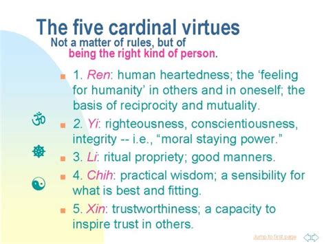The Five Cardinal Virtues Virtue Cardinal Human
