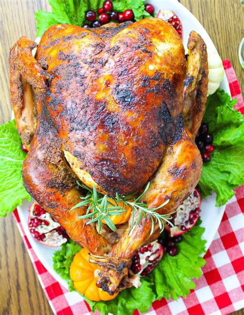 butter herb roasted turkey recipe maral in the kitchen