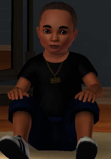 The Sims Resource Bling Bling Shirt For Toddlers