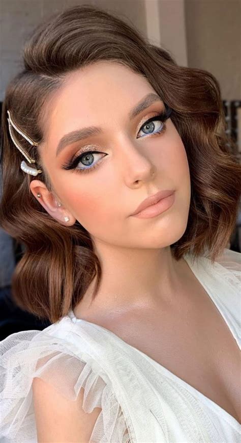 32 Glamorous Makeup Ideas For Any Occasion Elegant Playful Bridal Look