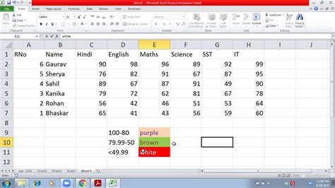 Excel Conditional Formatting Youtube