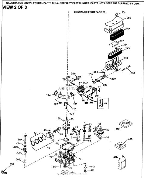 Tecumseh Ohv12 202719b Parts Diagram For Engine Parts List 2