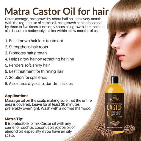 That being said, type 4 curls may need a little more, as it's very lightweight. in its. Matra 100% Pure & Cold Pressed Castor Oil For Hair Growth ...