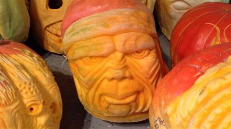 Extreme Pumpkin Carvers Show Off Their Skills Cbc News