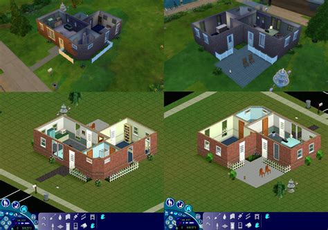 Mod The Sims The Sims 1 Newbie House 7 Sim Lane For The Sims 4