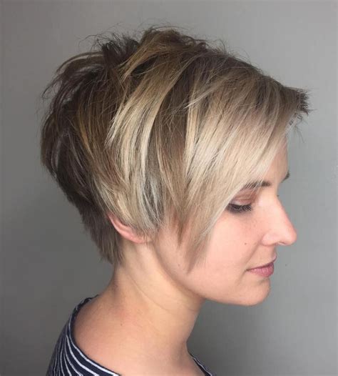 Pixie bob with spiky crown this hairstyle is ideal for women with thick hair because. 100 Mind-Blowing Short Hairstyles for Fine Hair | Short ...