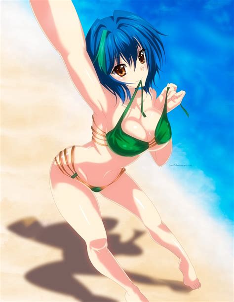 Xenovia Sexy Bikini Pose Sexy Hot Anime And Characters Fan Art