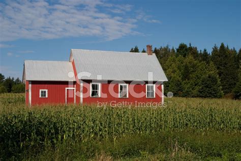 Old Red School House Stock Photo Royalty Free Freeimages