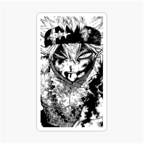 Asta Demon Form Black Clover Yami Sticker For Sale By Badibilal