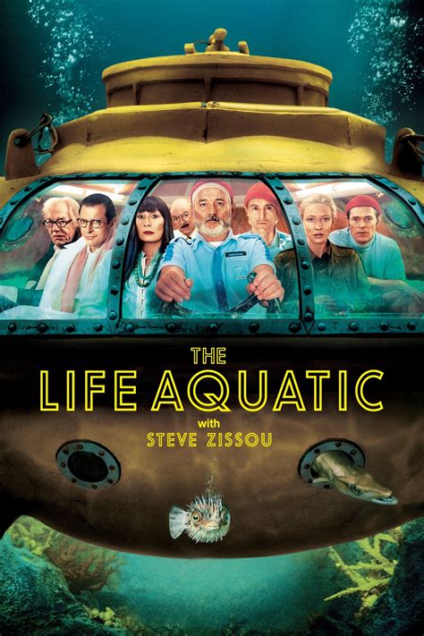 The Life Aquatic With Steve Zissou 2004 The Poster Database Tpdb