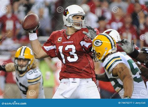 Kurt Warner Passes For Five Touchdowns Editorial Photography Image