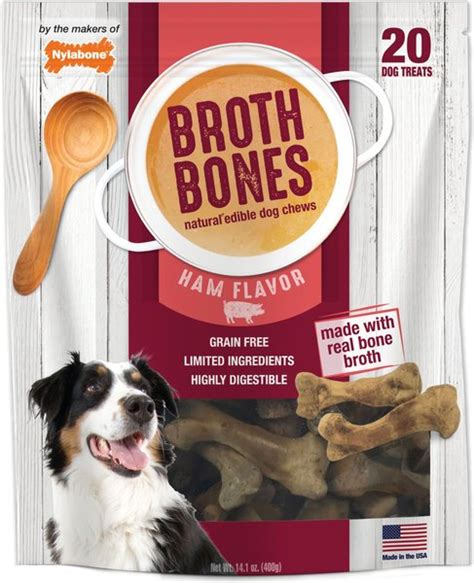 Nylabone Broth Bones For Small Dogs 20 Count