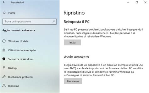 Ripristino Windows Tutti I Metodi Per Farlo