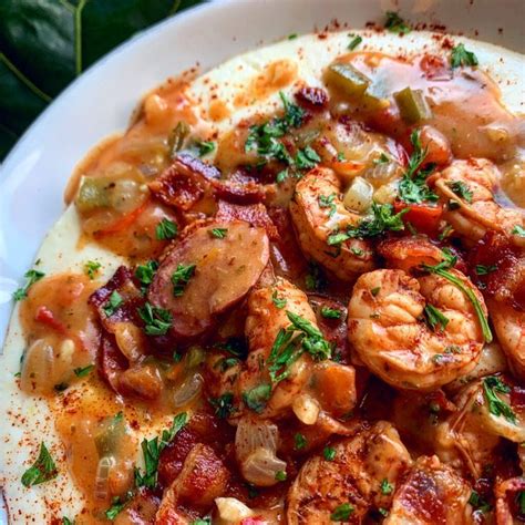 Southern Shrimp And Grits W Creole Sauce Recipe Recipe Southern