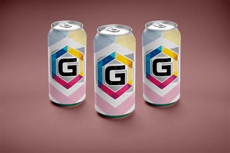Lata de refresco Mock up ~ Planeta Gráfico