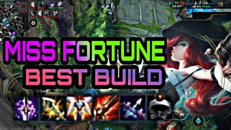 Miss Fortune Build Best Build League Of Legends Wild