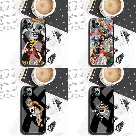 Anime Phone Case Tempered Glass For Iphone 11 Pro Xr Xs Max 8 Etsy