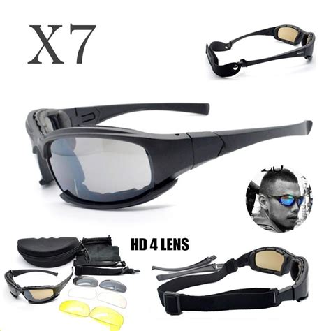 Polarized X7 Tactical Shatterproof Military Sunglasses Army Sunglasses Cycling Glasses