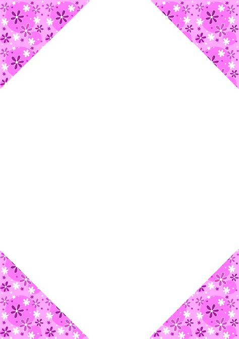 Free Stationary Pink Border By Cpchocccc On Deviantart