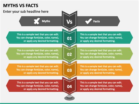 Myths Vs Facts Powerpoint Template Ppt Slides