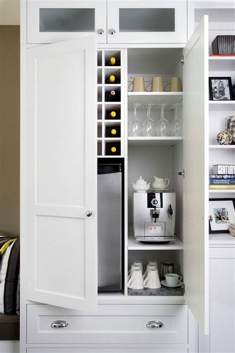 A wide variety of kitchen bar cabinet options are available to you, such as general use, design style, and material. 11 Genius Ways to DIY a Coffee Bar at Home — Eatwell101