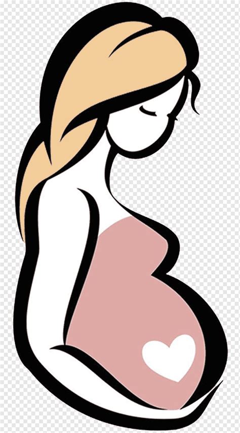 Dibujos Animados De Embarazo Dibujos Animados Ama Mujer Embarazada Ilustración De Mujer